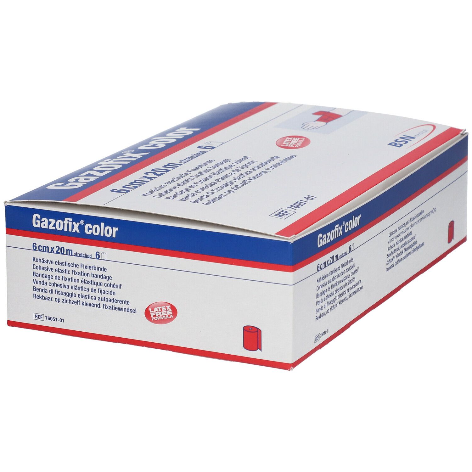 Gazofix® color 6 cm x 20 m pink