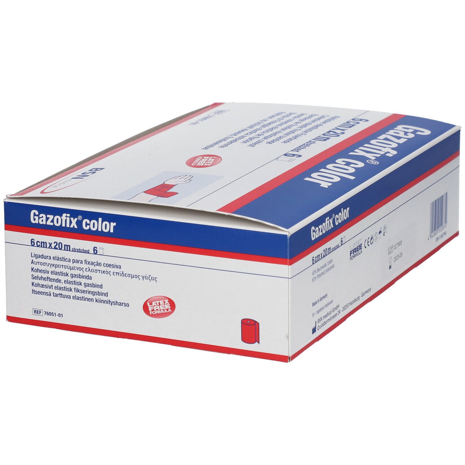 Gazofix® color 6 cm x 20 m pink