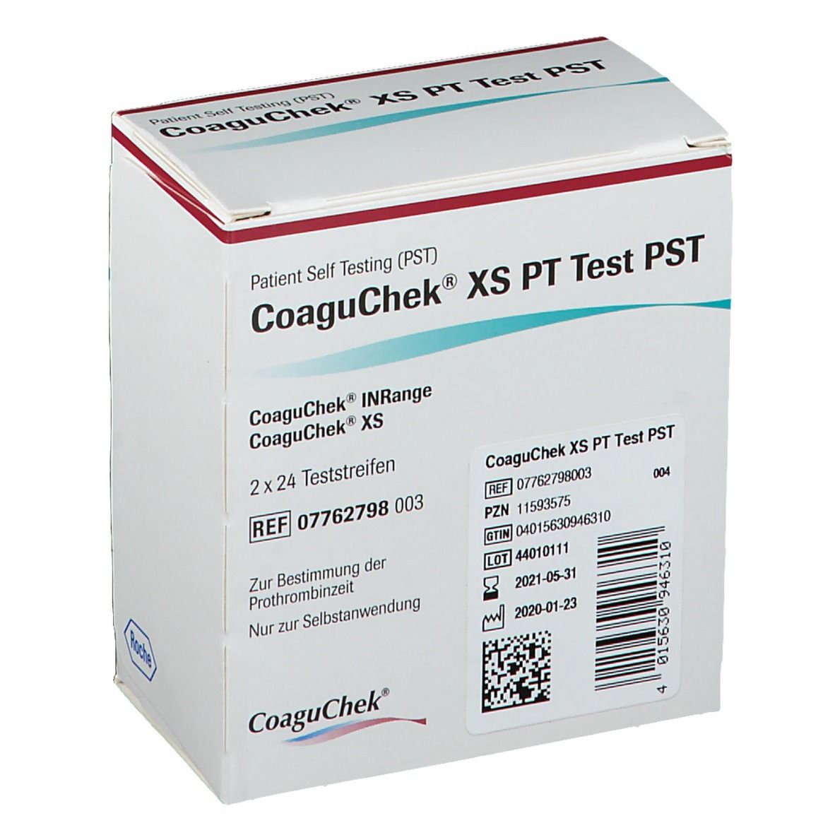 CoaguChek® XS PST Teststreifen
