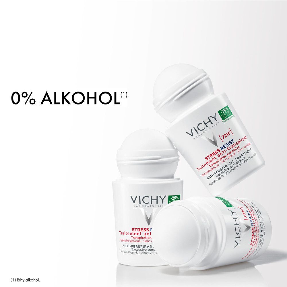 Vichy Anti-Transpirant Roll-Ons, 0% Alkohol.