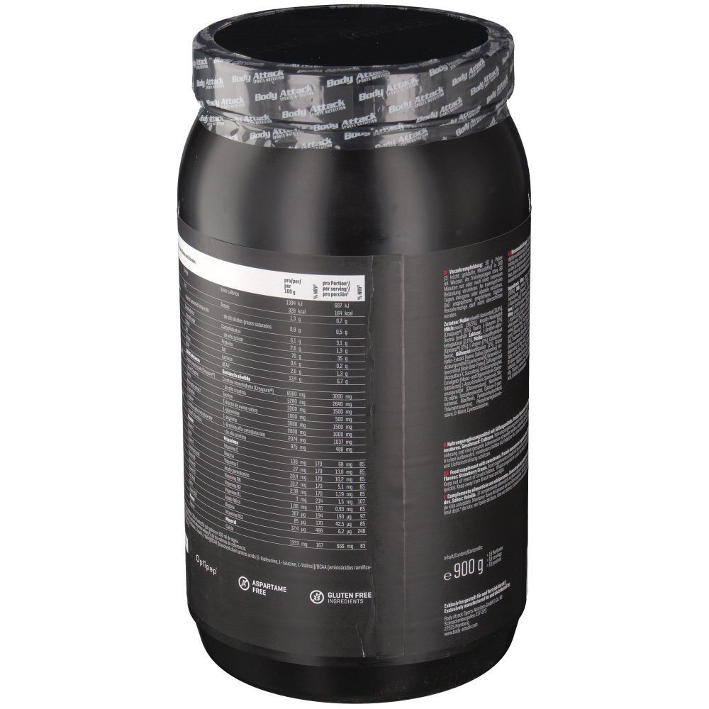 Body Attack creapure® CREATINE PROTEIN Erdbeere