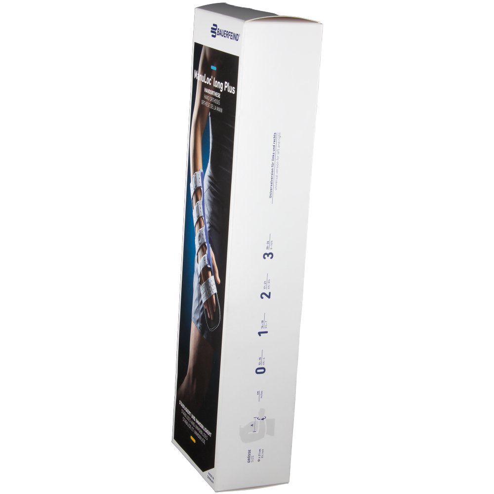 ManuLoc® long Plus Handgelenk Orthese Gr.2 titan