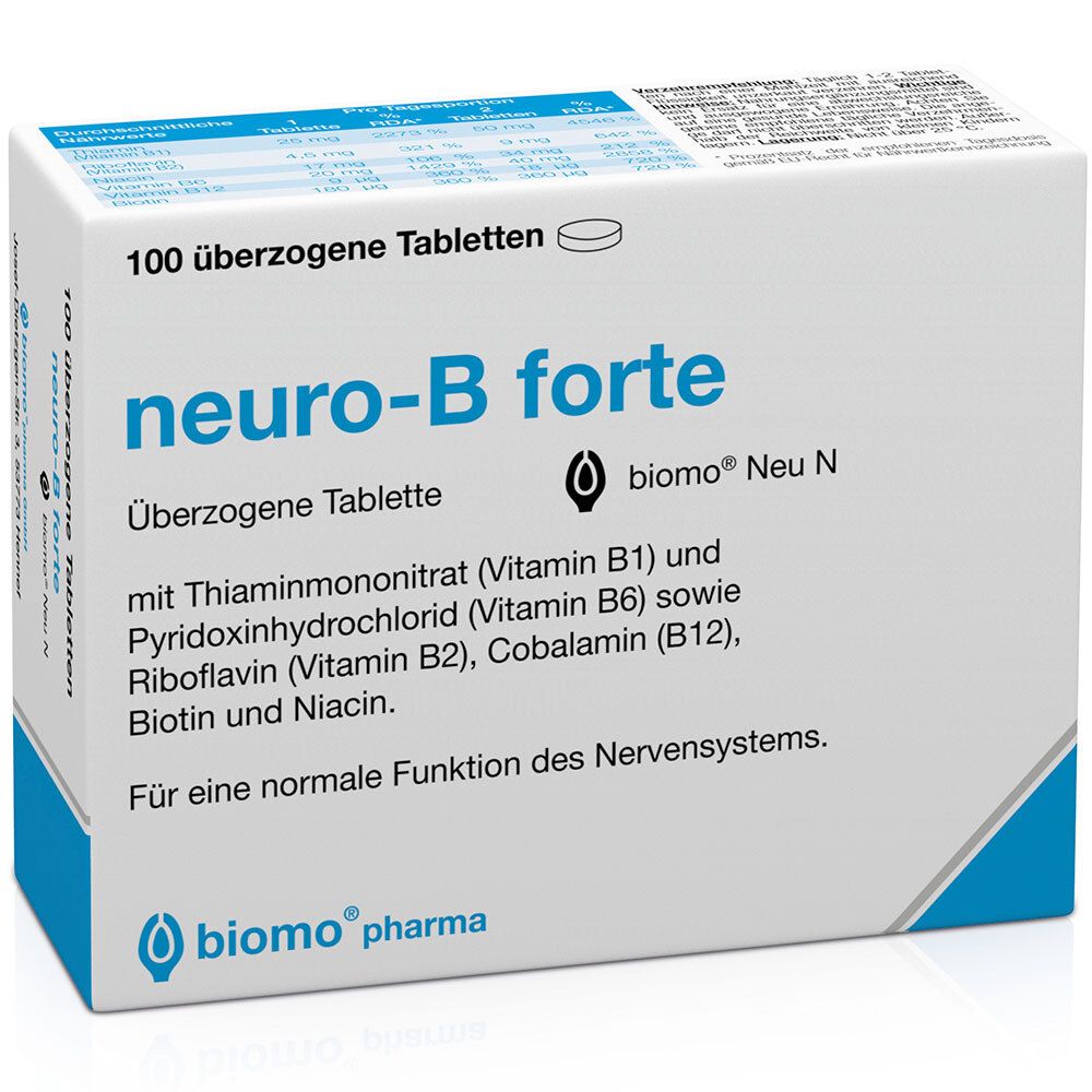 neuro-B forte biomo® Neu