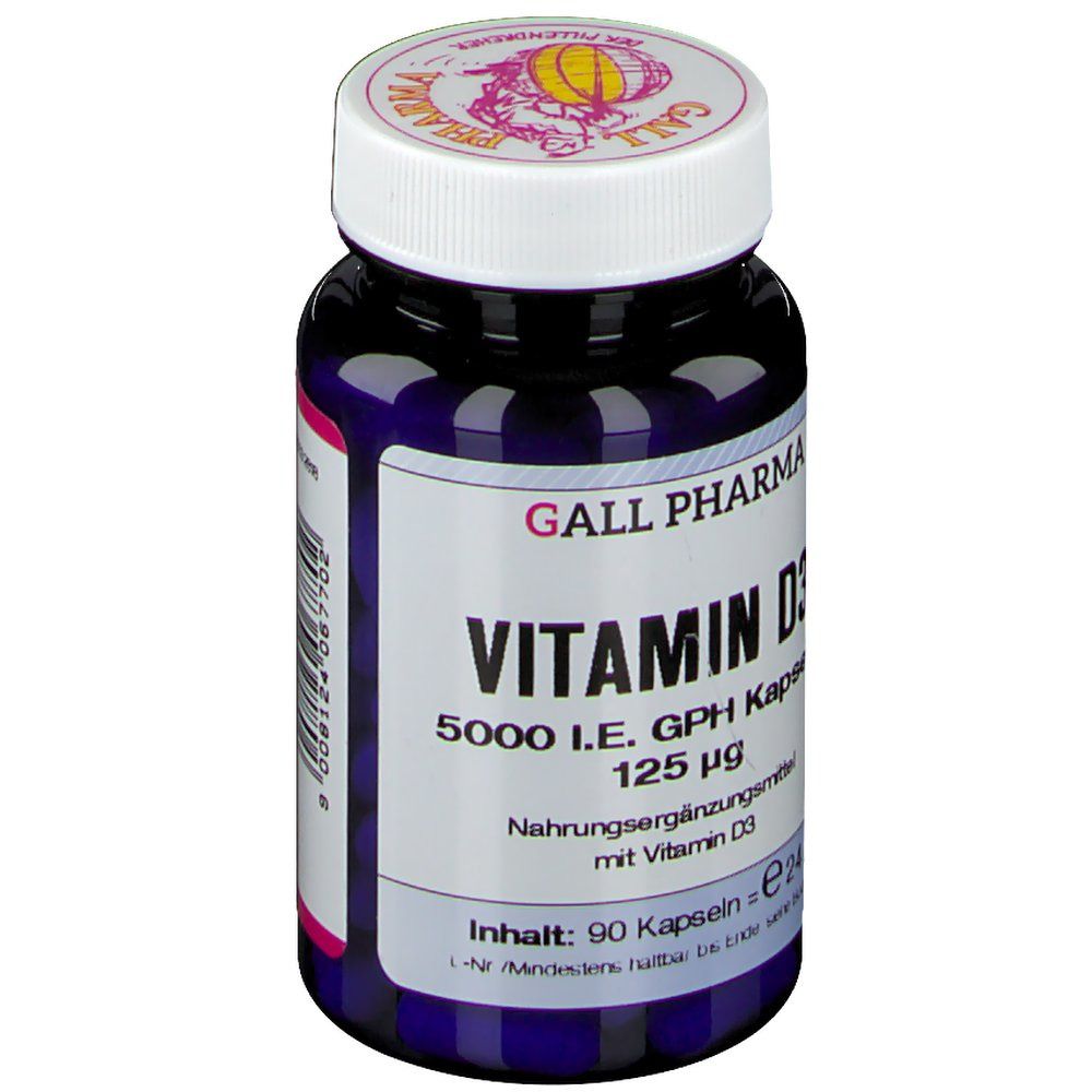 GALL PHARMA VITAMIN D3 125 µg GPH Kapseln