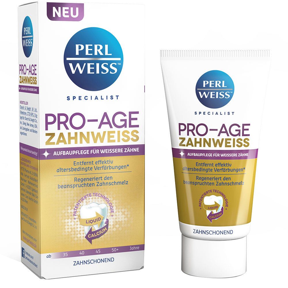 PERLWEISS® Perlweiss Pro-Age Zahnweiss