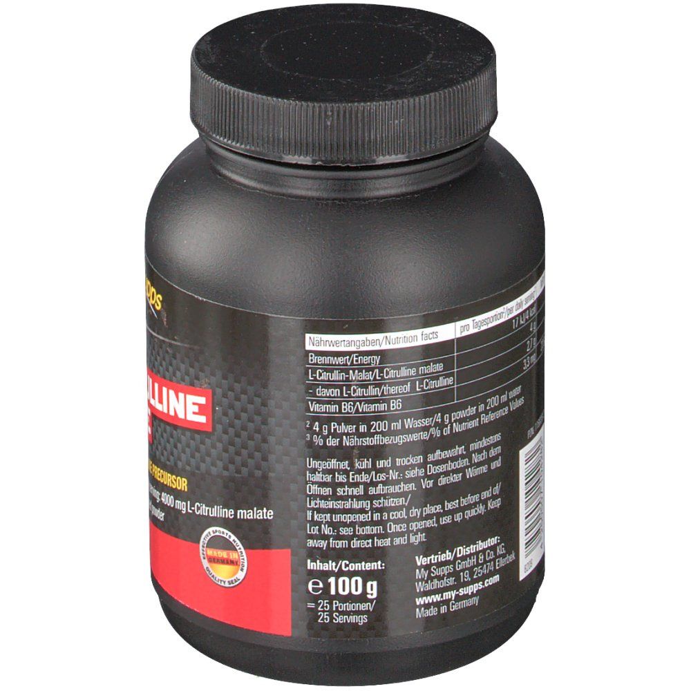 My Supps 100% L-Citrulline Malate