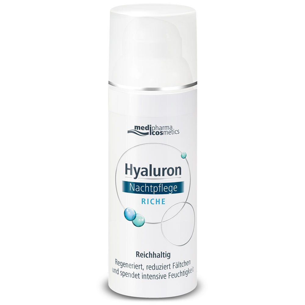 medipharma cosmetics Hyaluron Nachtpflege riche