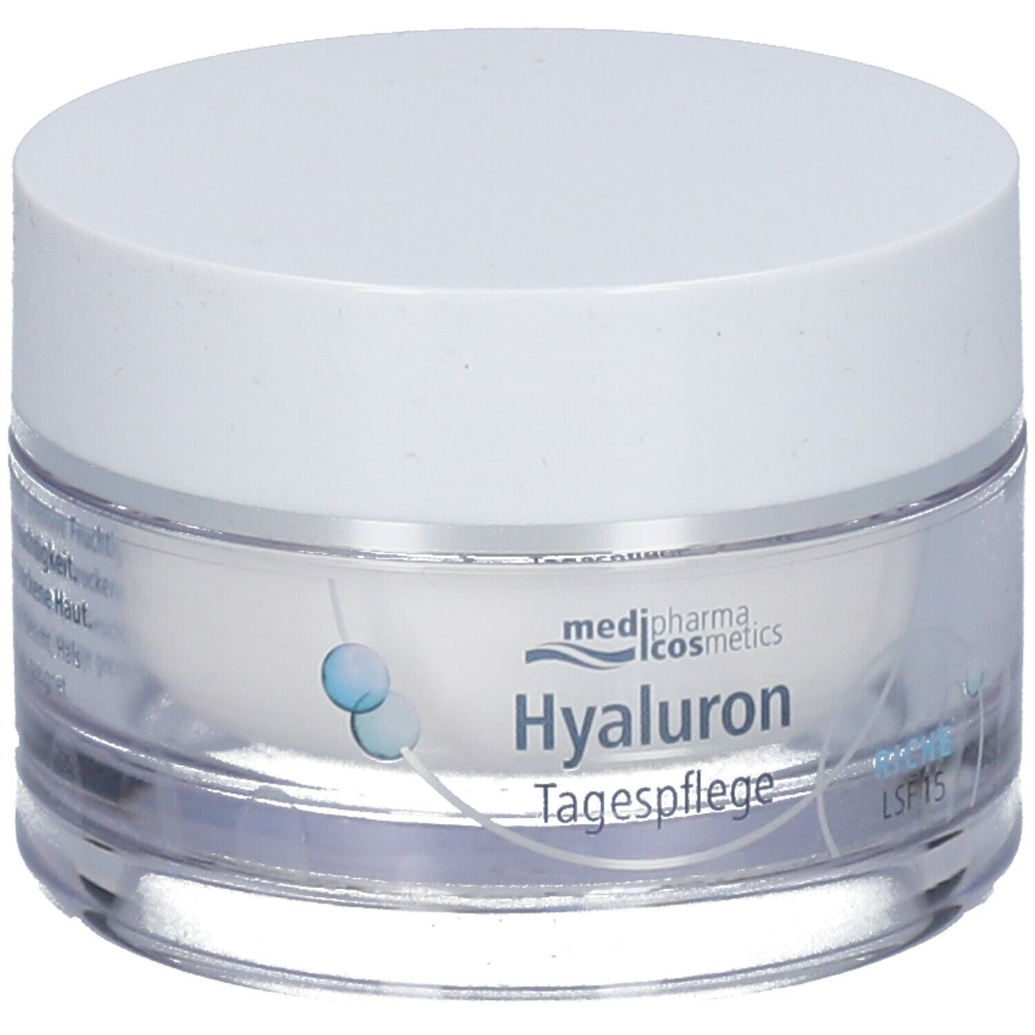 medipharma cosmetics Hyaluron Tagespflege riche mit LSF 15