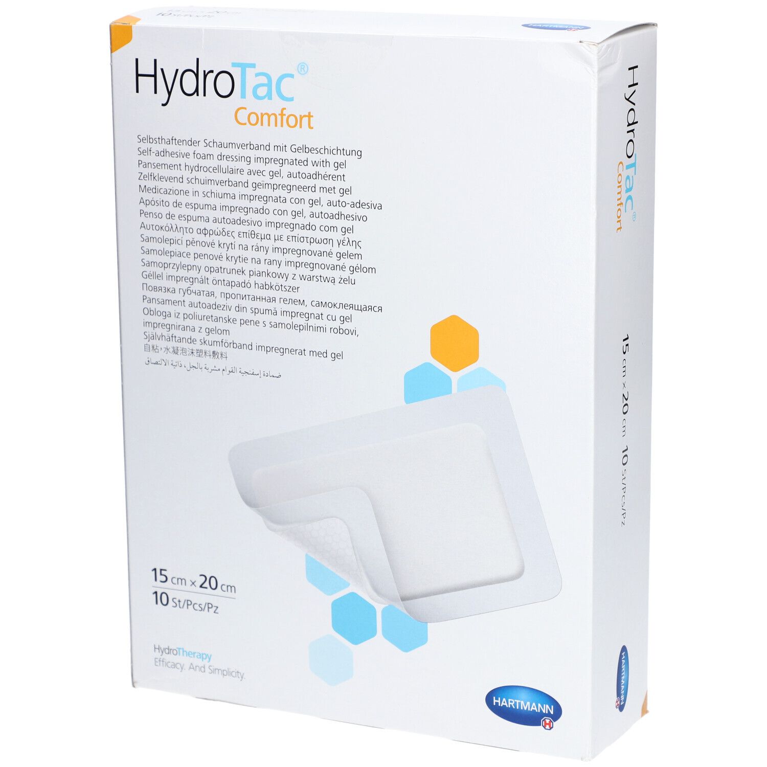 HydroTac® comfort Schaumverband 15 x 20 cm