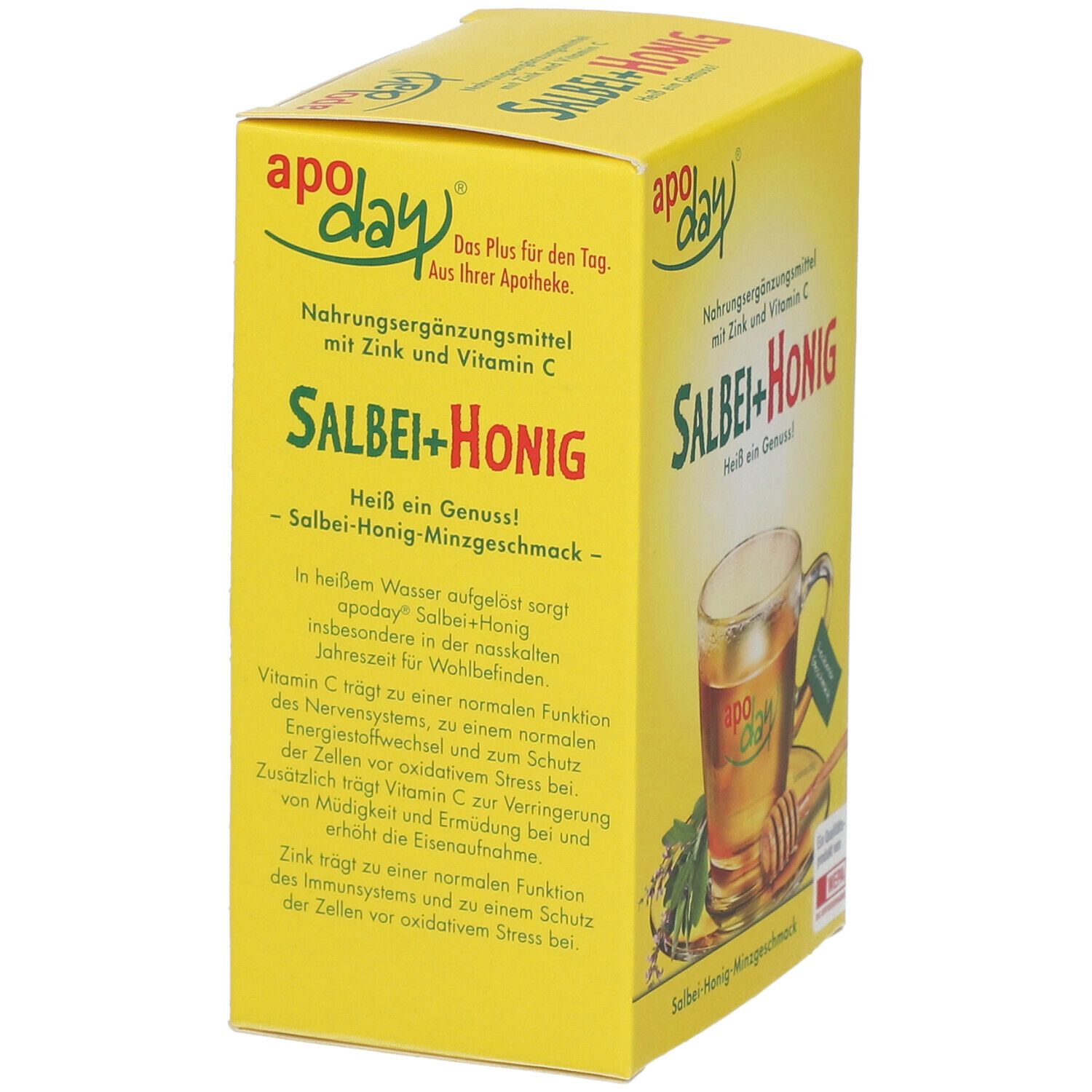 apoday® Salbei+ Honig mit Vitamin C + Zink
