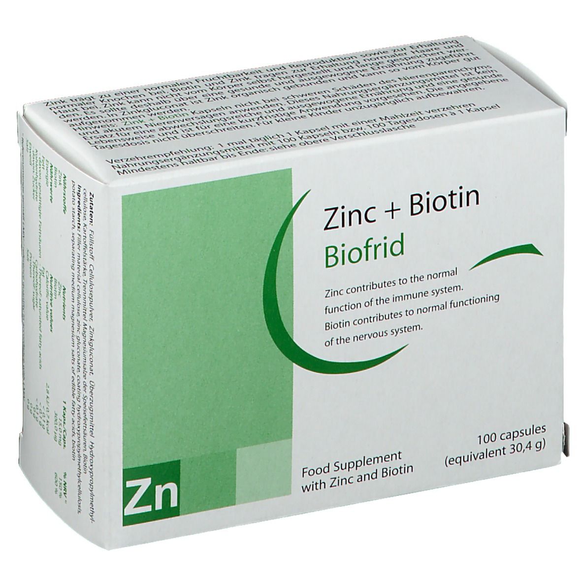 Zink + Biotin Biofrid