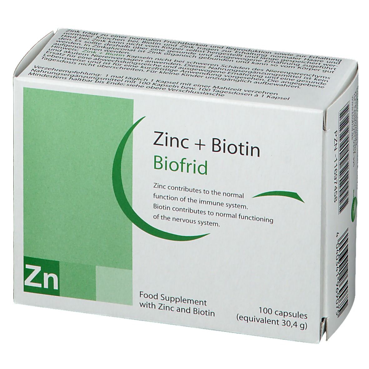 Zink + Biotin Biofrid