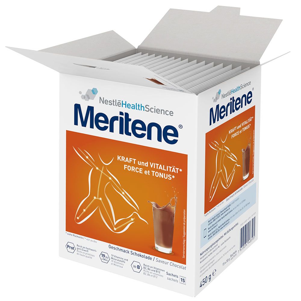 Meritene® KRAFT und VITALITÄT Schokolade