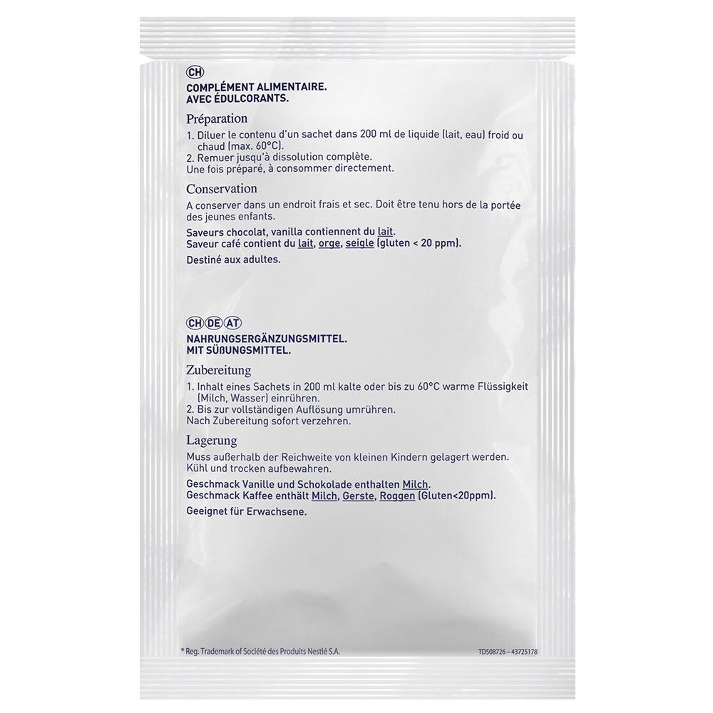 Meritene® KRAFT und VITALITÄT Schokolade