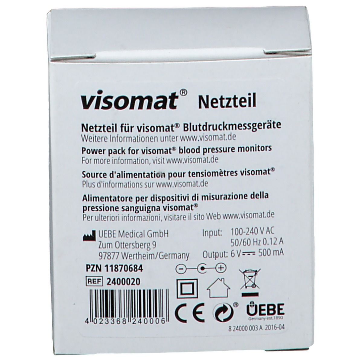 visomat® Netzteil