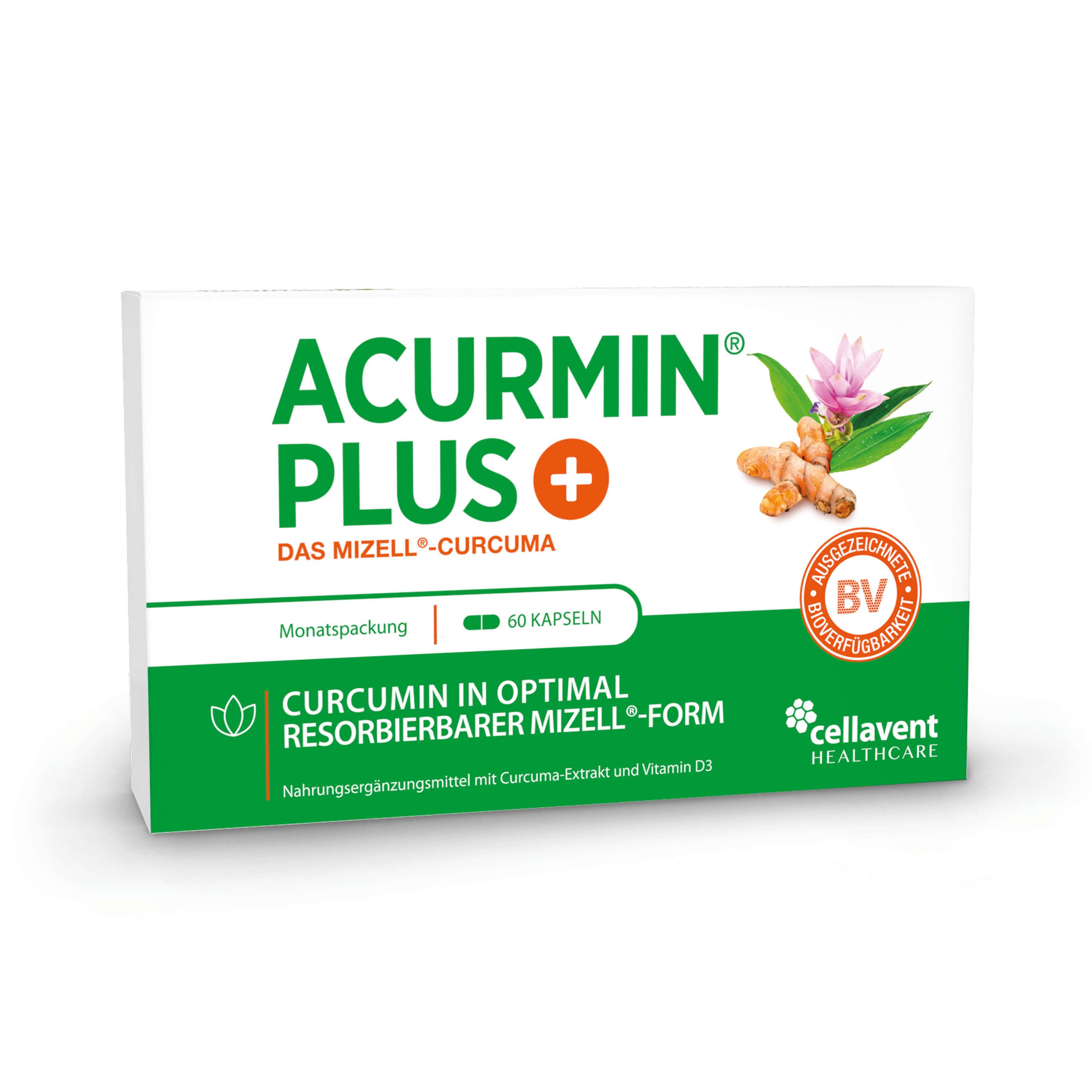 ACURMIN PLUS®+ Das Mizell-Curcuma