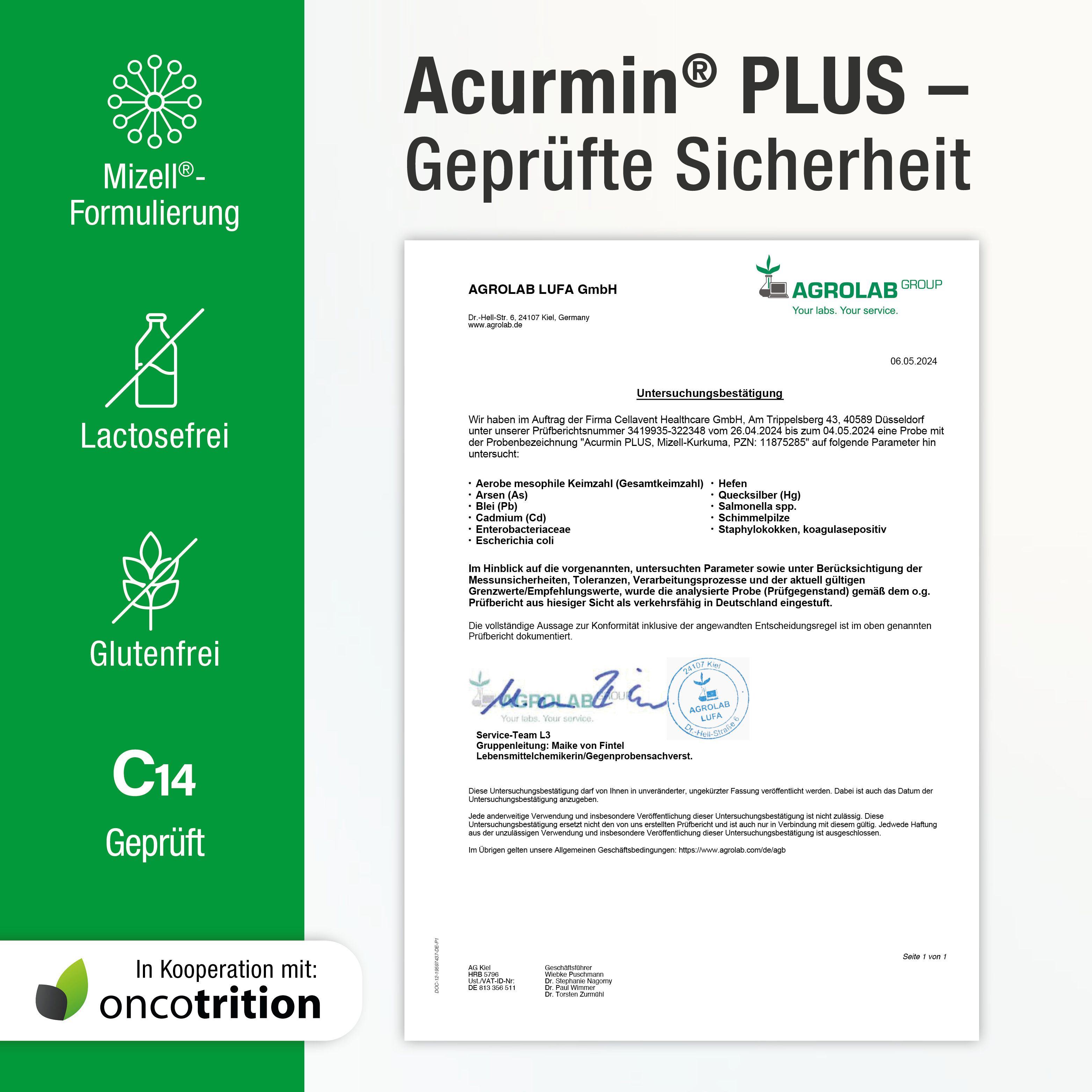 ACURMIN PLUS®+ Das Mizell-Curcuma