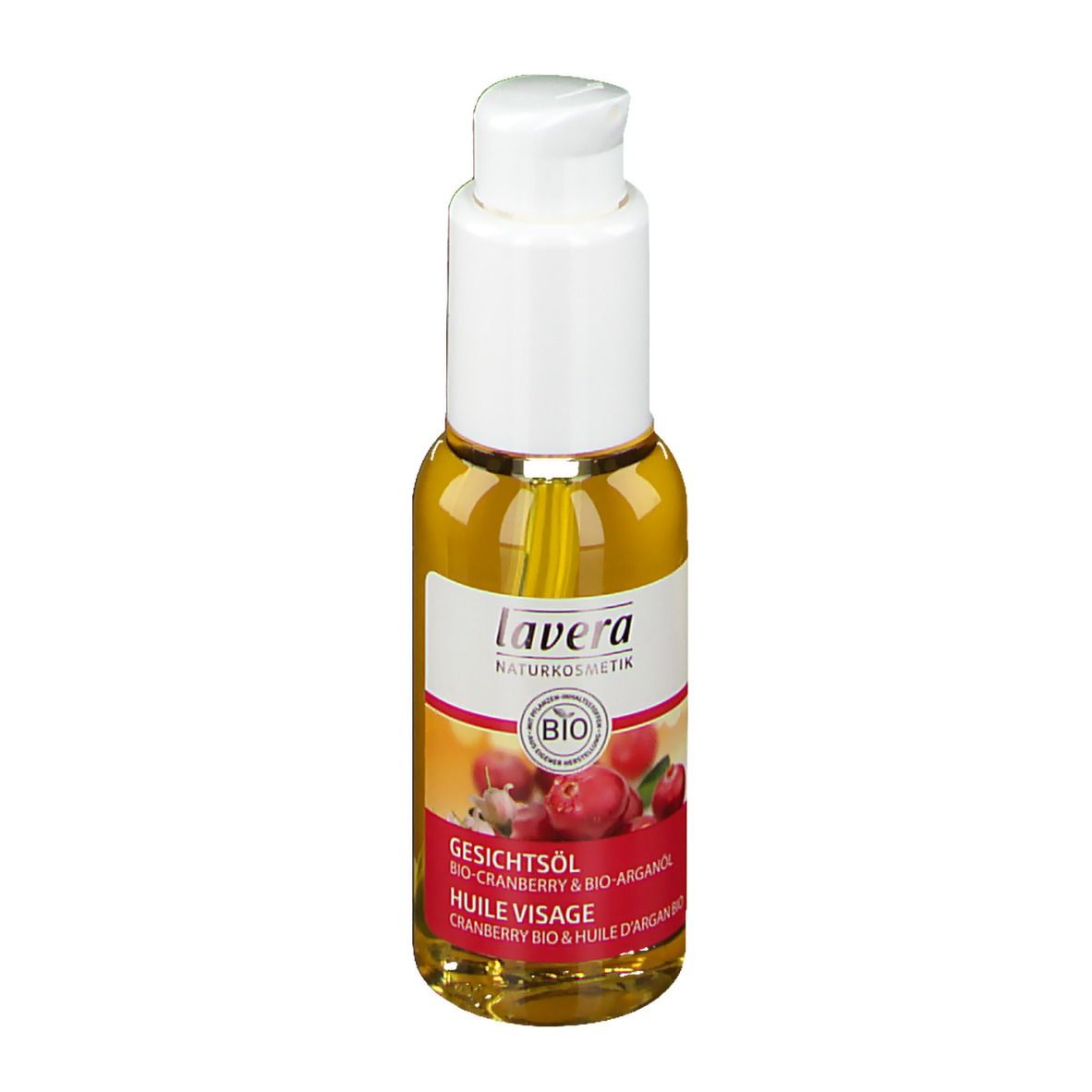 lavera Regenerierendes Gesichtsöl Bio-Cranberry & Bio-Arganöl