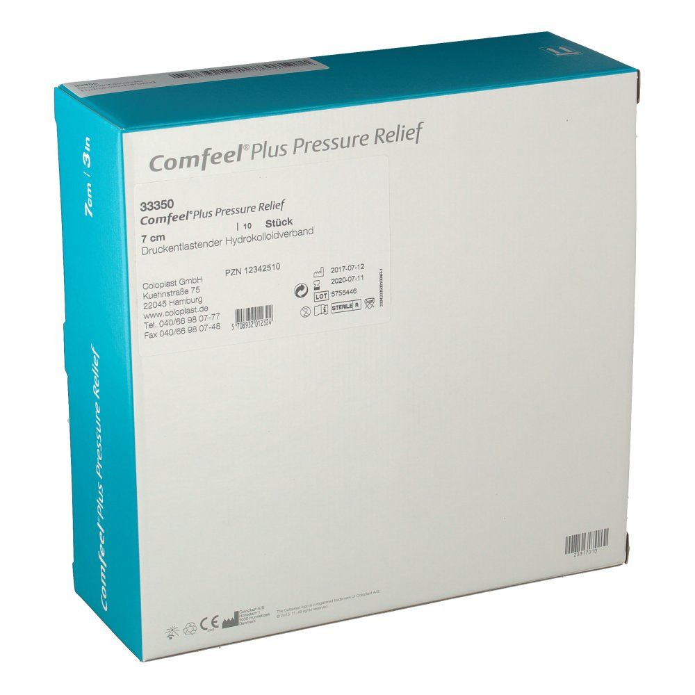 COMFEEL® Plus druckentlastender Hydrokolloidverband 7cm