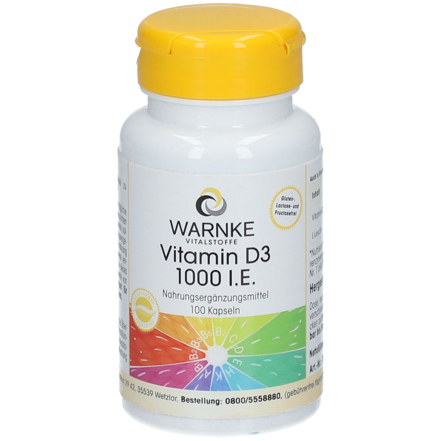 WARNKE Vitamin D3 1.000 I.E.