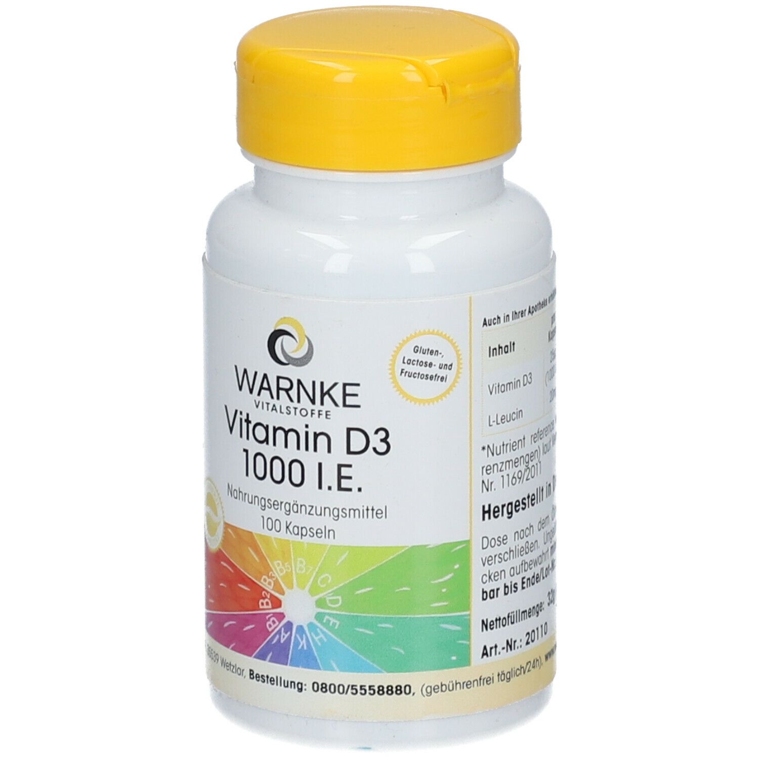 WARNKE Vitamin D3 1.000 I.E.