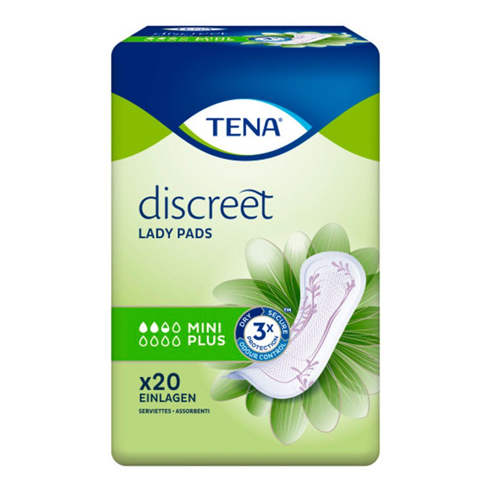 TENA Lady Discreet Mini Plus Inkontinenz Einlagen