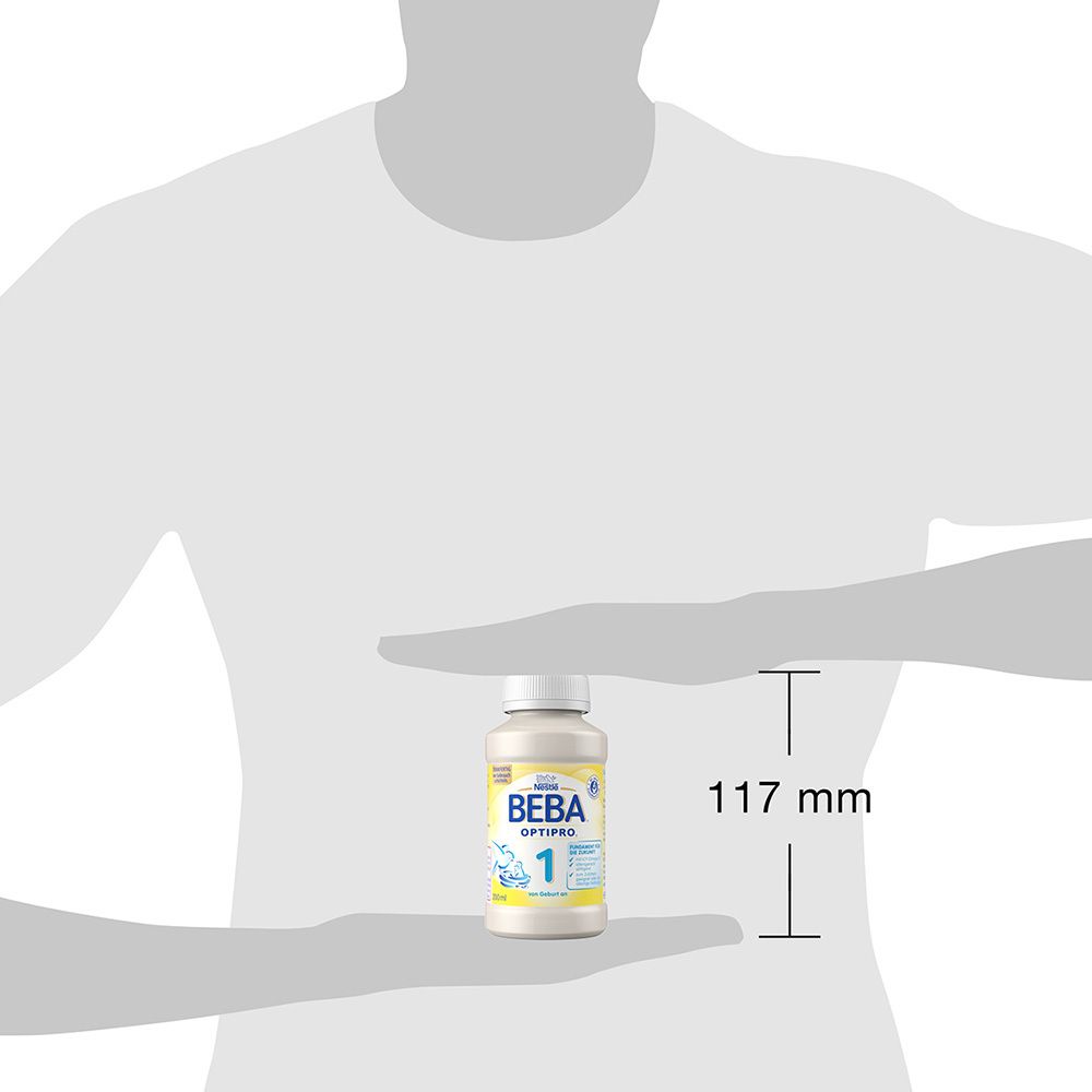 Nestlé BEBA OPTIPRO 1 Anfangsmilch von Geburt an, trinkfertig