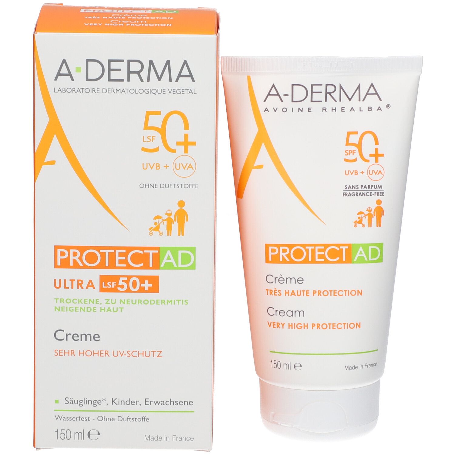 A-Derma Protect AD Creme LSF 50+
