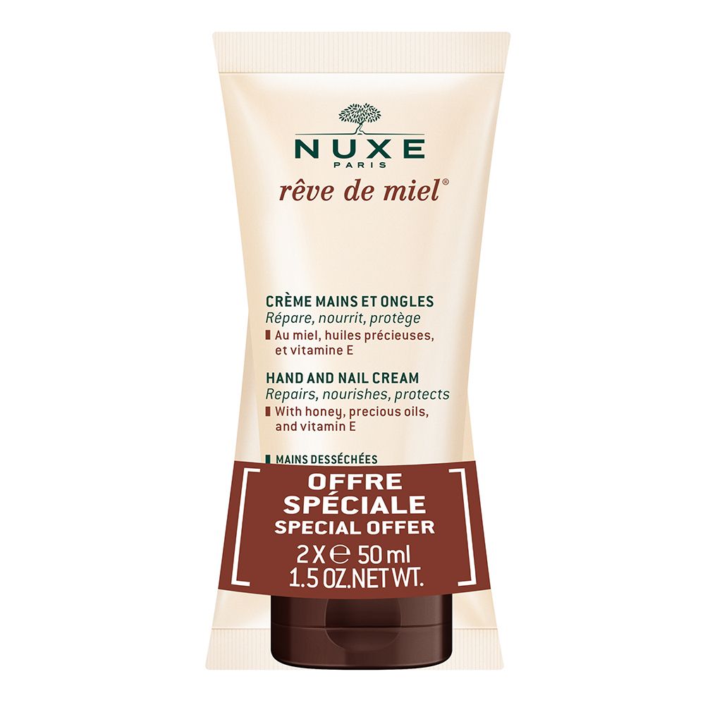 NUXE Rêve de Miel® Hand- & Nagelcreme bei trockenen Händen