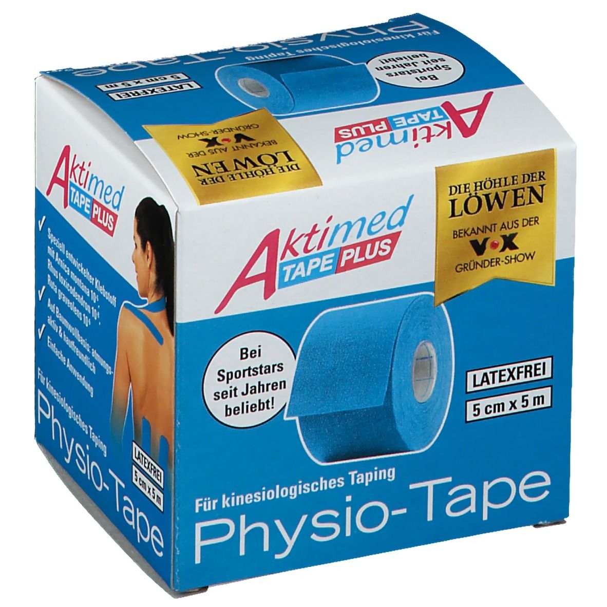 Aktimed® TAPE PLUS 5 cm x 5 m lightblue