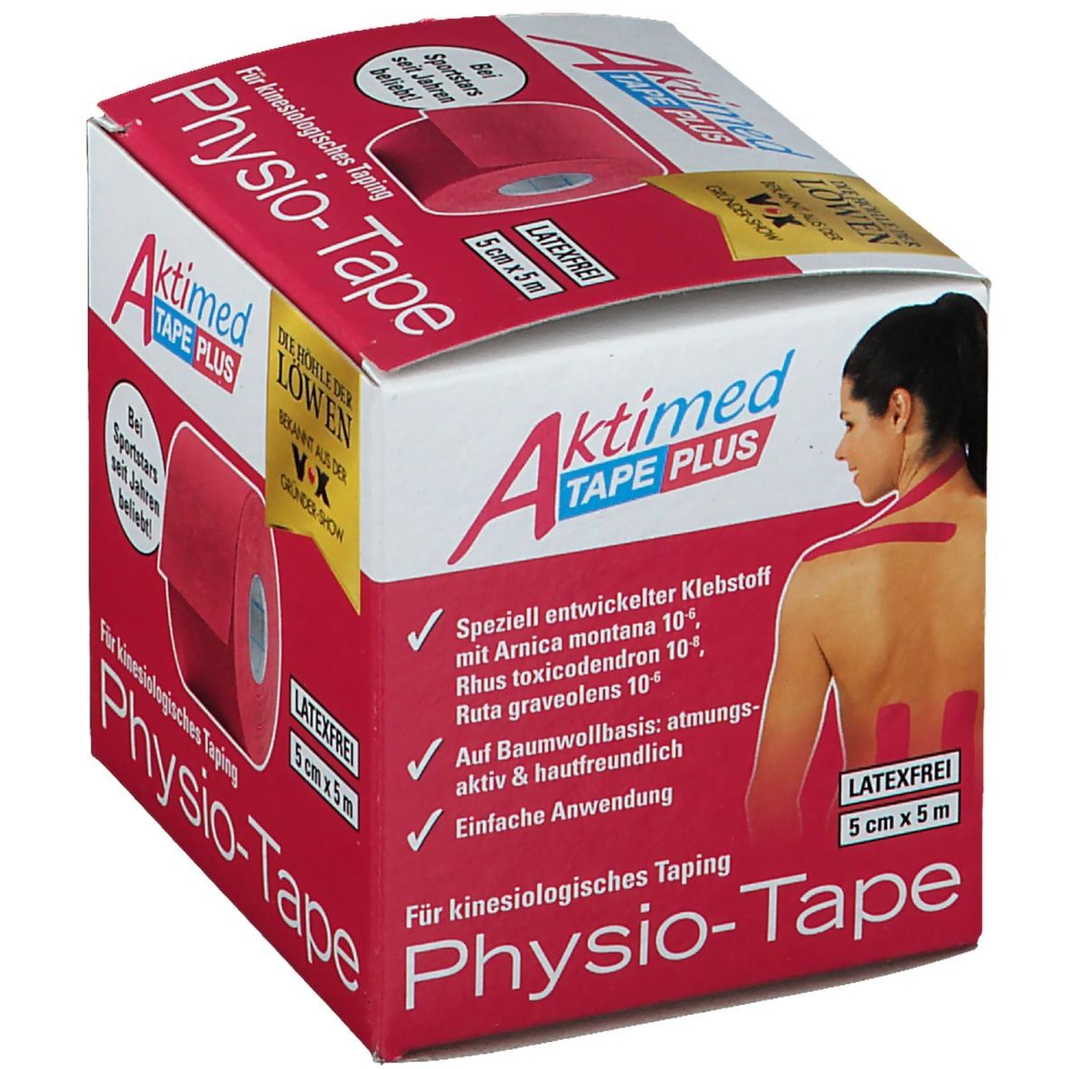 Aktimed® TAPE PLUS 5 cm x 5 m pink