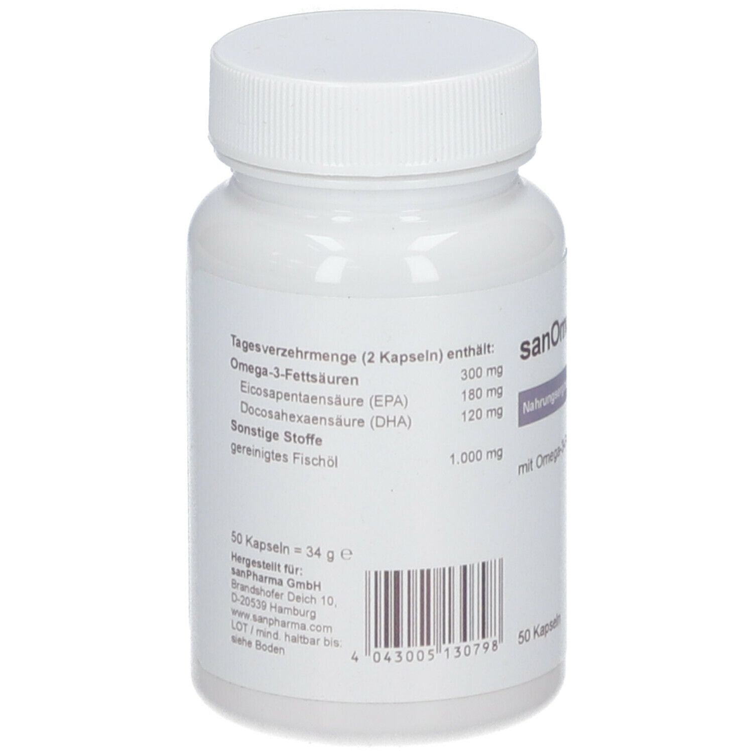 sanOmega-3 fish oil
