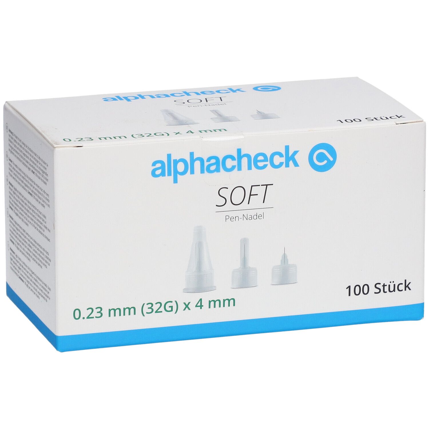 alphacheck Soft Pen Nadeln 32 G x 4 mm