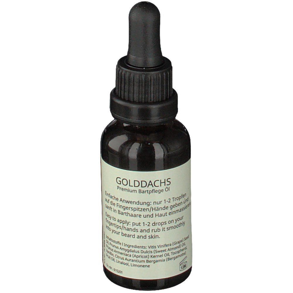 GOLDDACHS Premium Bartpflege-Öl