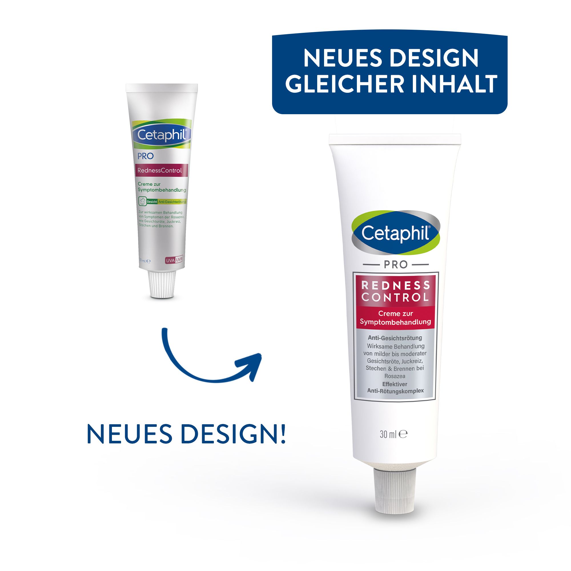 CETAPHIL PRO RednessControl Creme zur Symptombehandlung bei Gesichtsrötungen