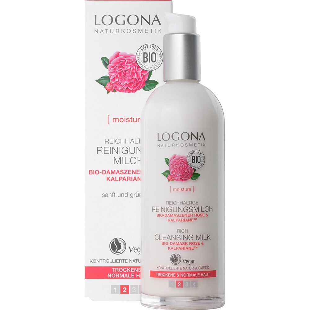 LOGONA Naturkosmetik Reichhaltige Reinigungsmilch