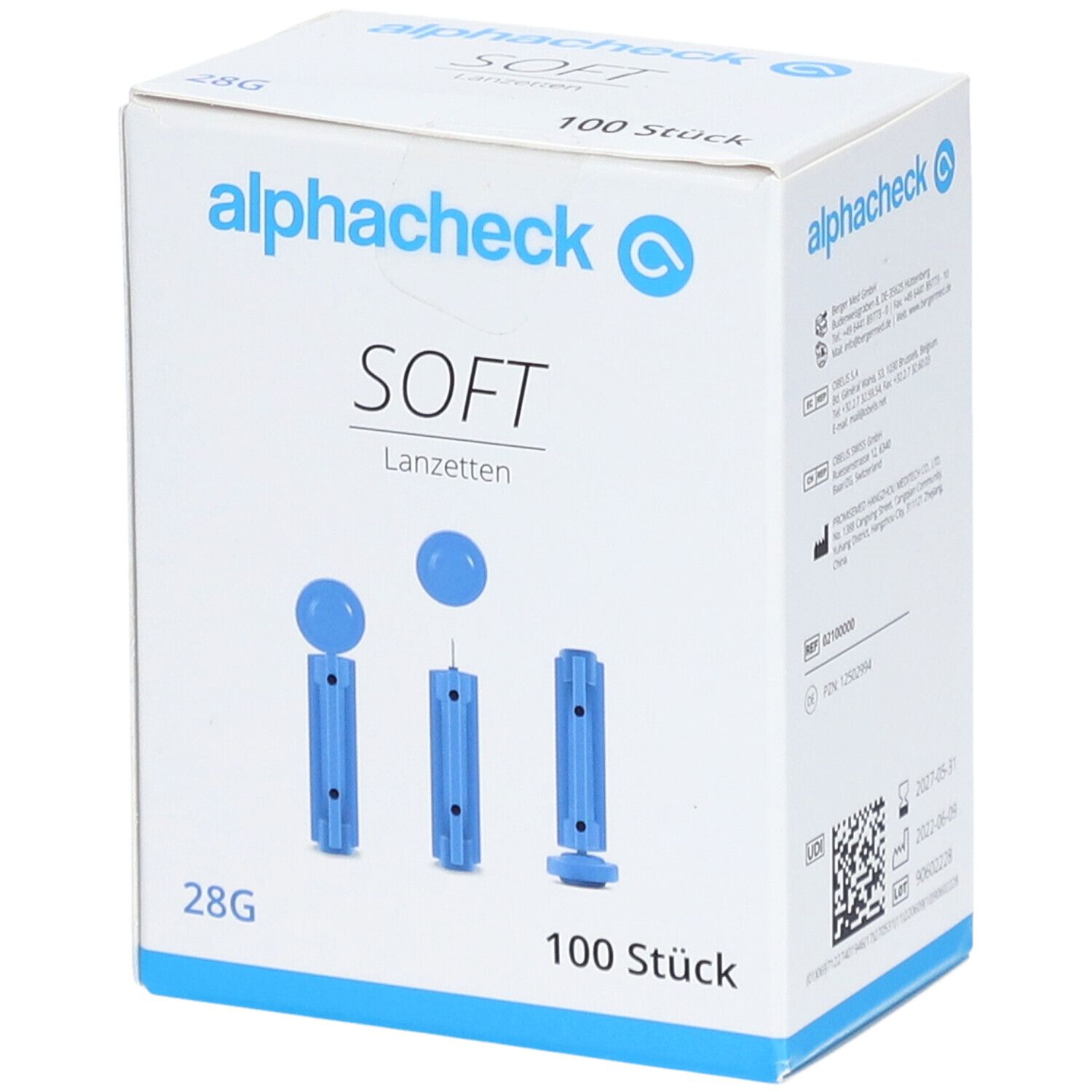 alphacheck soft Lanzetten 28 G