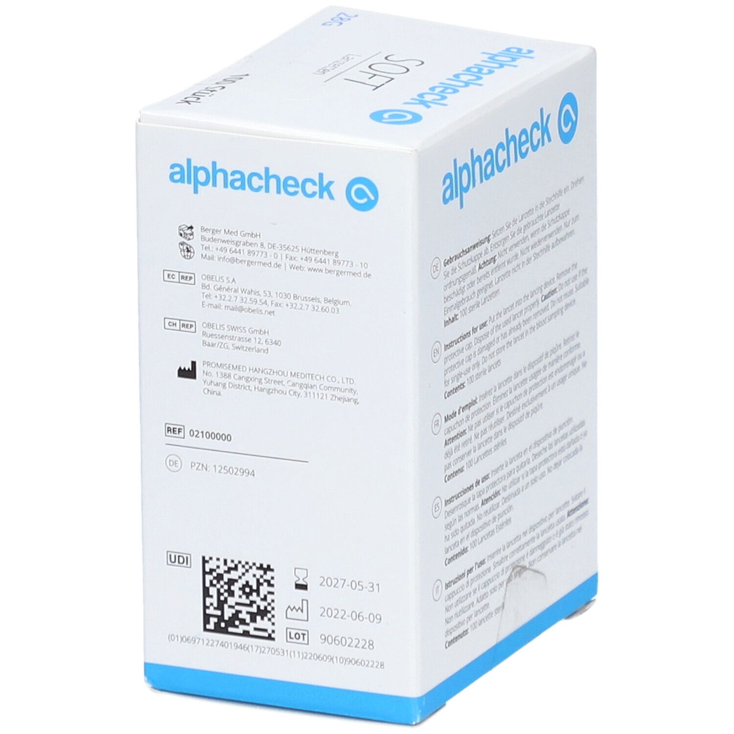 alphacheck soft Lanzetten 28 G