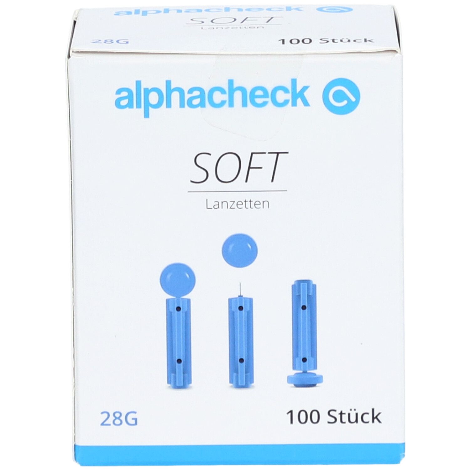 alphacheck soft Lanzetten 28 G