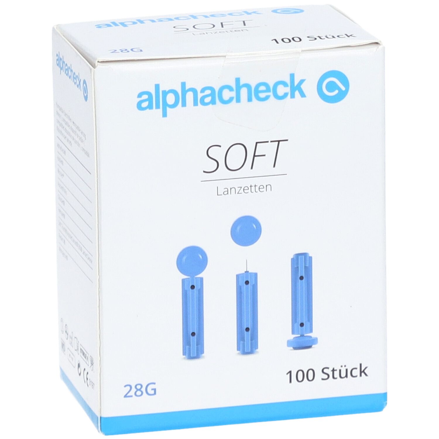 alphacheck soft Lanzetten 28 G