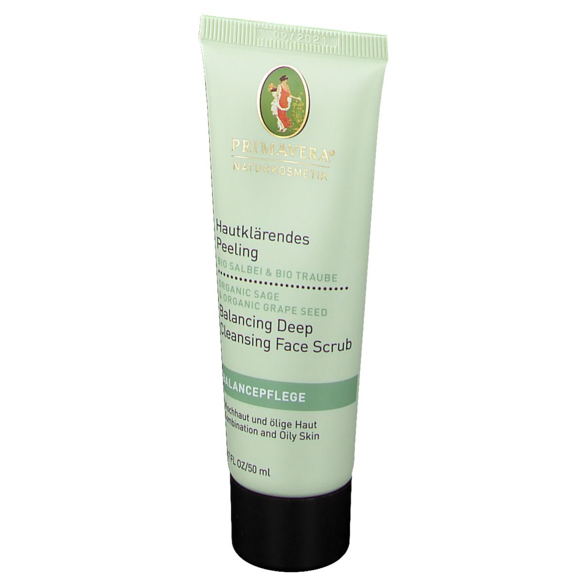 PRIMAVERA® Hautklärendes Peeling Salbei-Traube