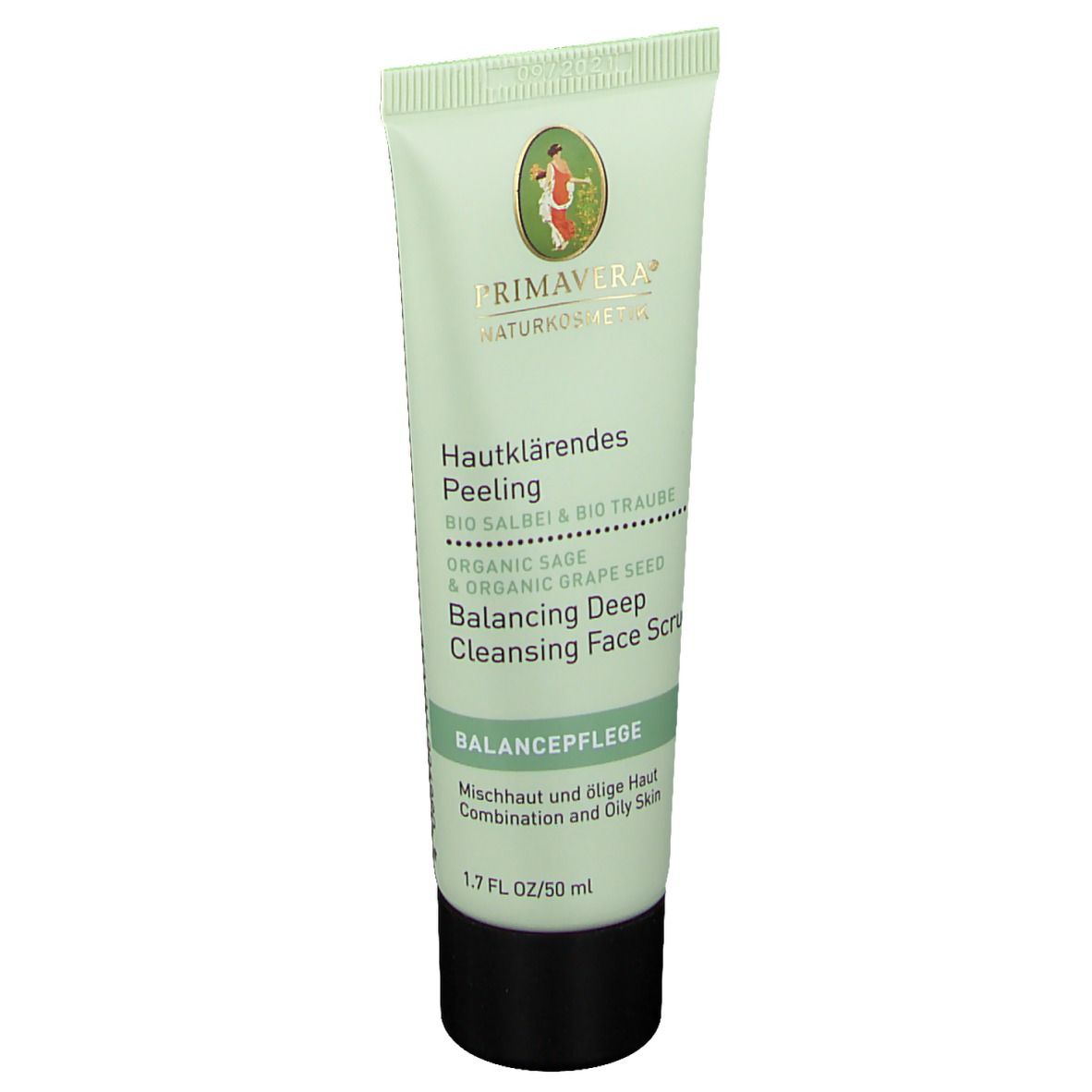 PRIMAVERA® Hautklärendes Peeling Salbei-Traube