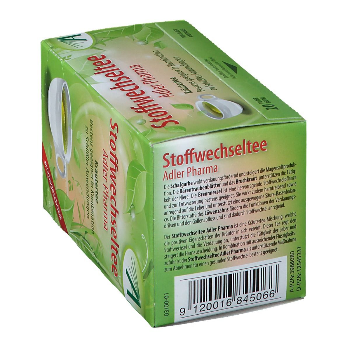 Adler Pharma Stoffwechseltee