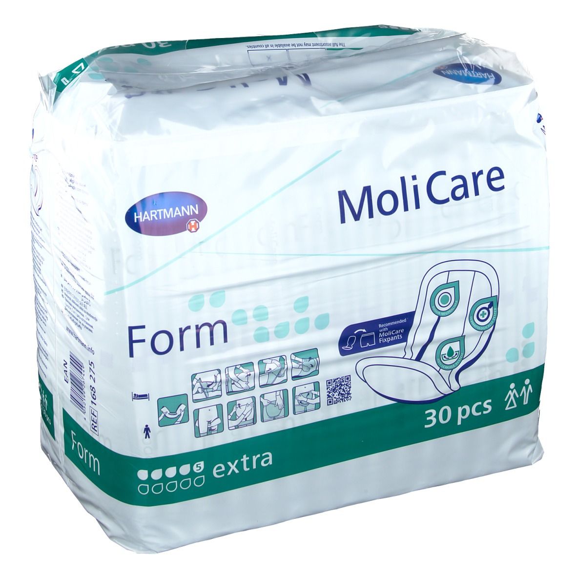 4x MoliCare Premium Form extra 5 Tropfen