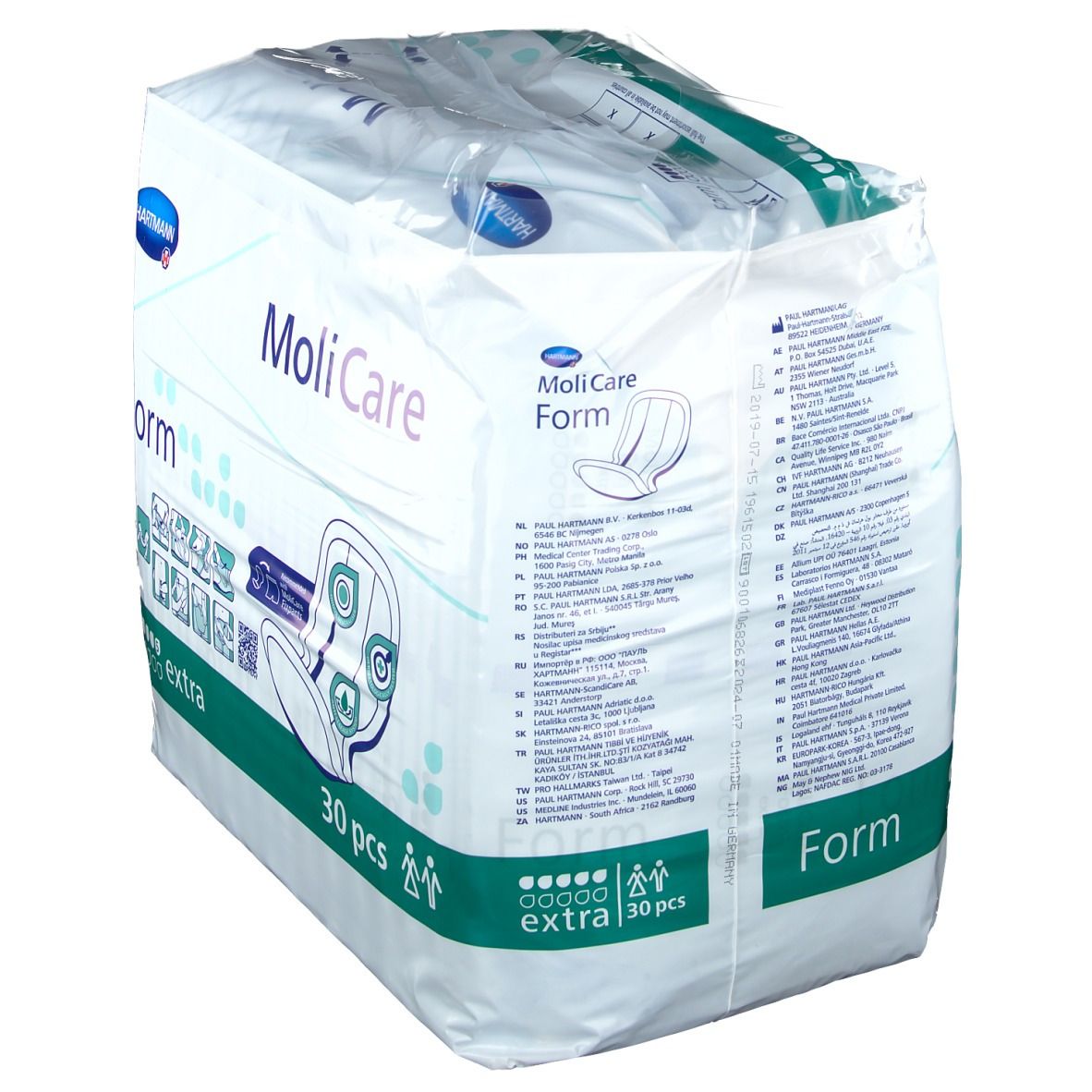 4x MoliCare Premium Form extra 5 Tropfen