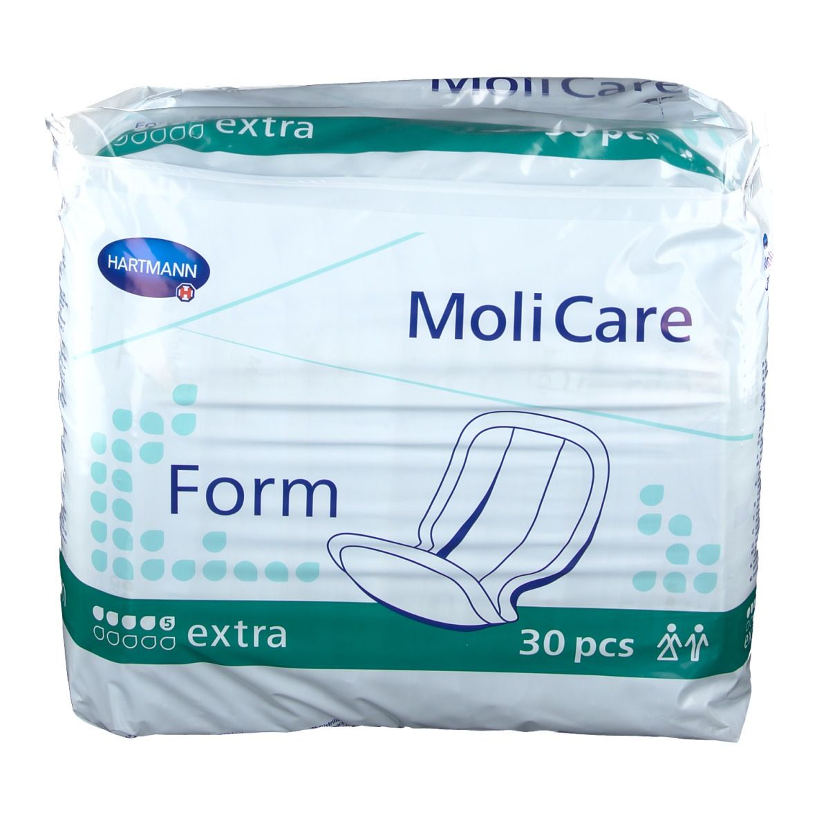 4x MoliCare Premium Form extra 5 Tropfen