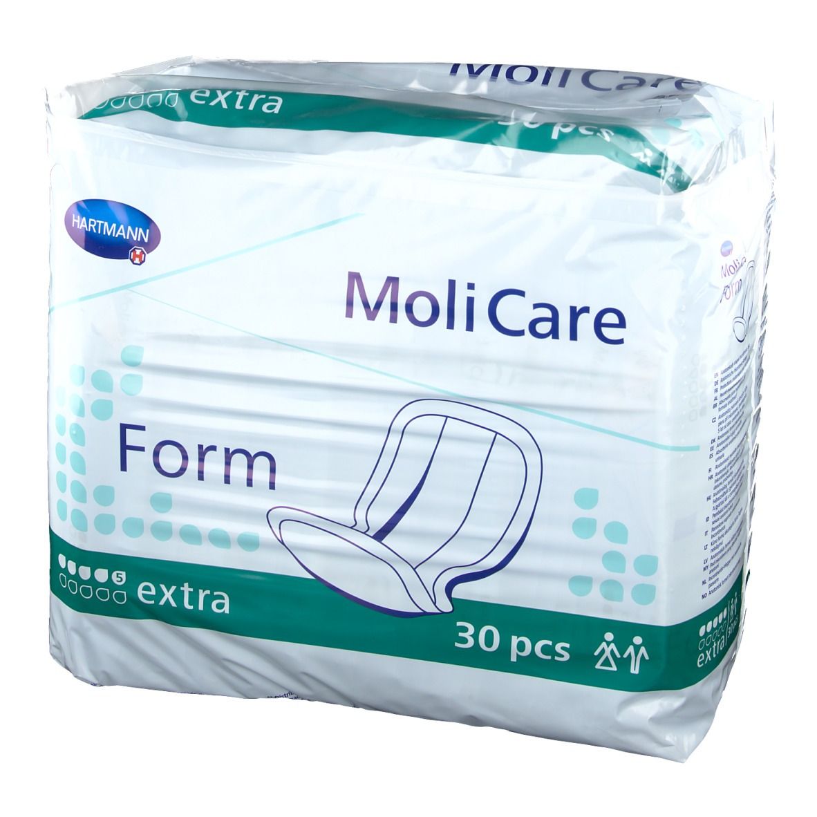 4x MoliCare Premium Form extra 5 Tropfen