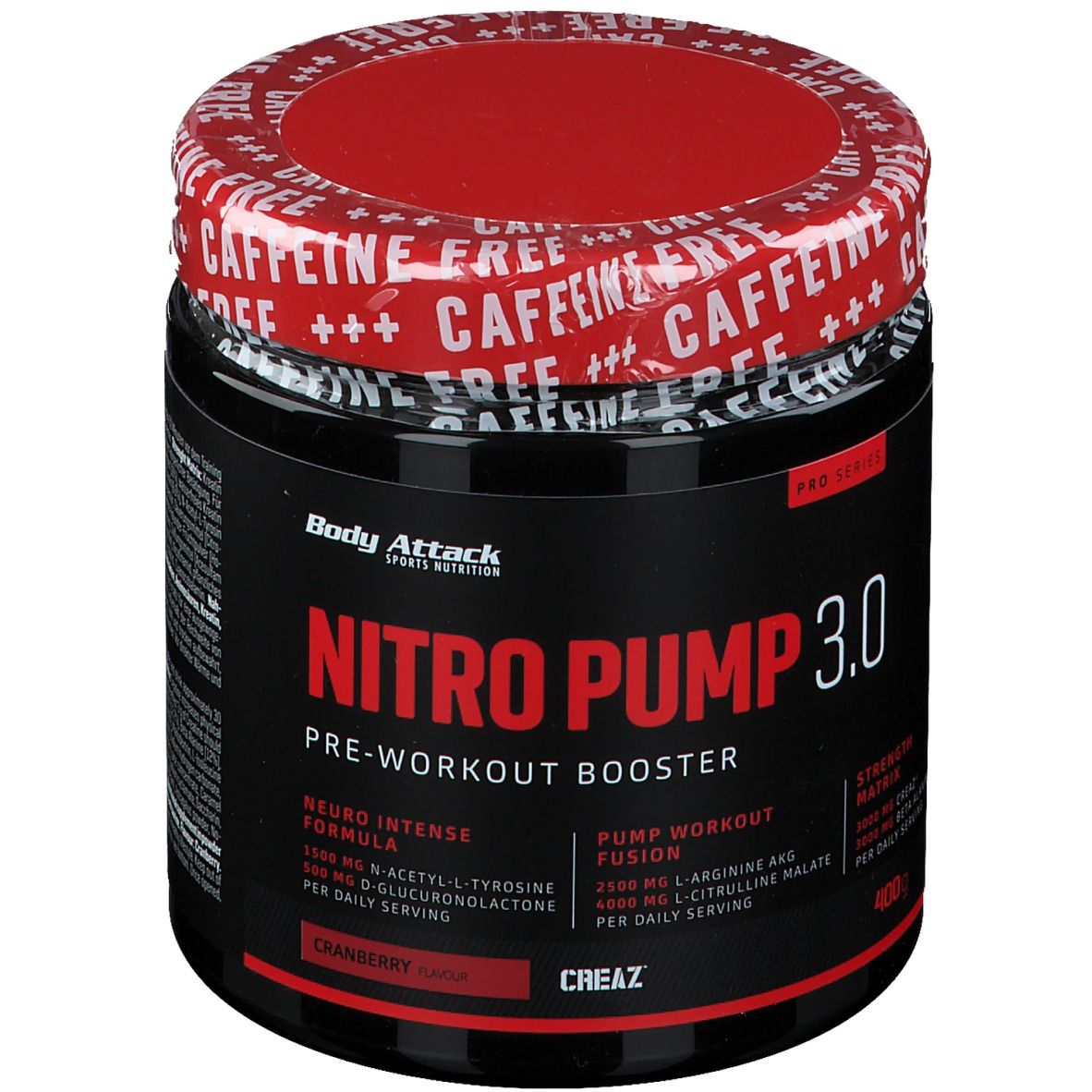 Body Attack Nitro Pump 3.0 Cranberry