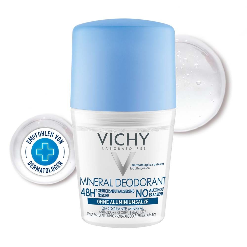 VICHY Mineral 48h Deodorant Mineral Roll-On