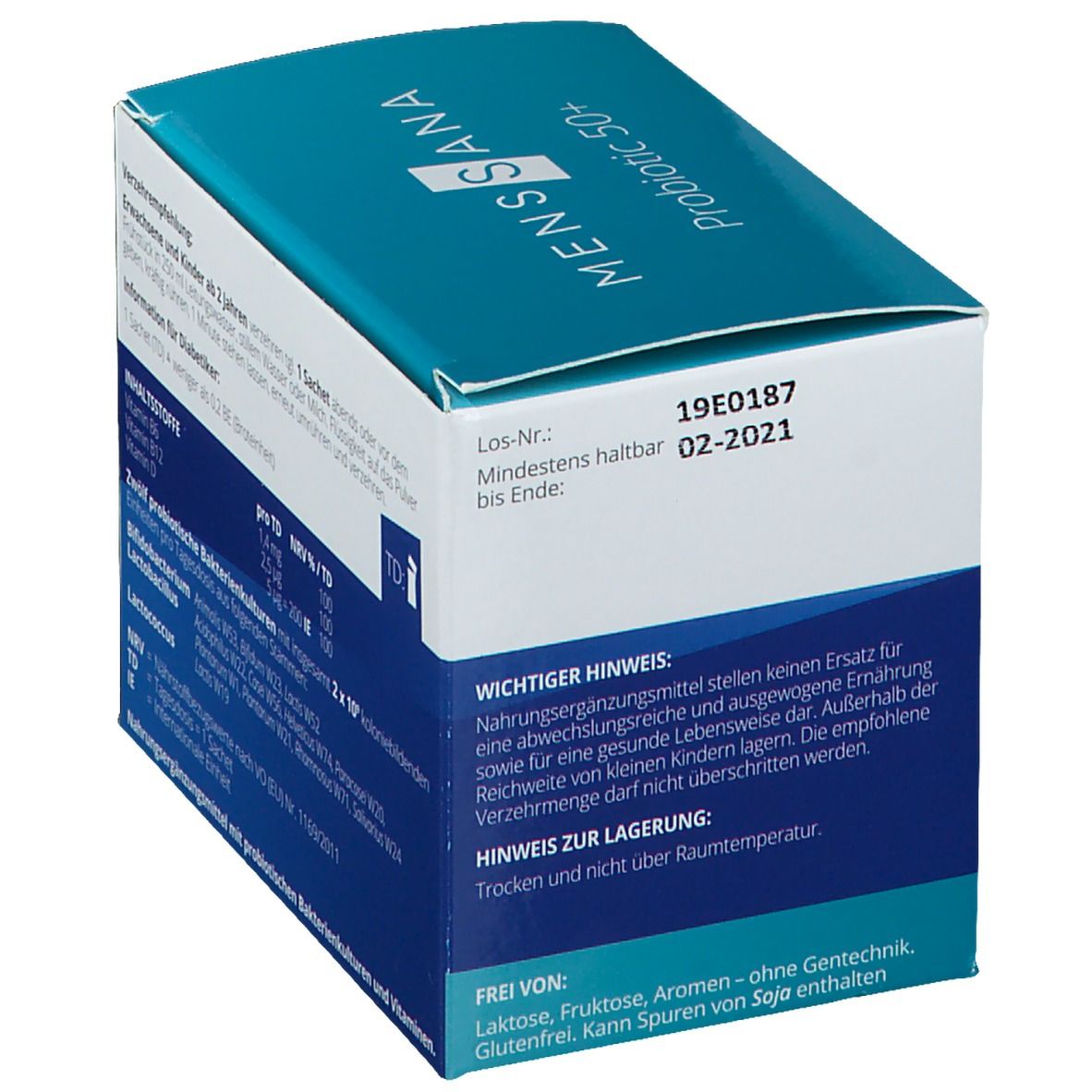 MensSana Probiotic 50+